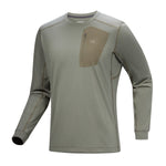 Arc'teryx 01. MENS APPAREL - MENS SKI - MENS THERMAL TOPS Men's Rho LT Crew Neck FORAGE|TATSU