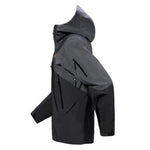 Arc'teryx 01. MENS APPAREL - MENS SKI - MENS SKI JACKETS Men's Rush Jacket GRAPHITE | BLK | YUKON