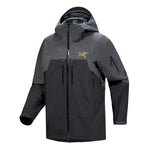 Arc'teryx 01. MENS APPAREL - MENS SKI - MENS SKI JACKETS Men's Rush Jacket GRAPHITE | BLK | YUKON