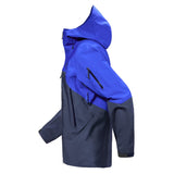 Arc'teryx 01. MENS APPAREL - MENS SKI - MENS SKI JACKETS Men's Rush Jacket VITALITY | BLACK SAPPHIRE