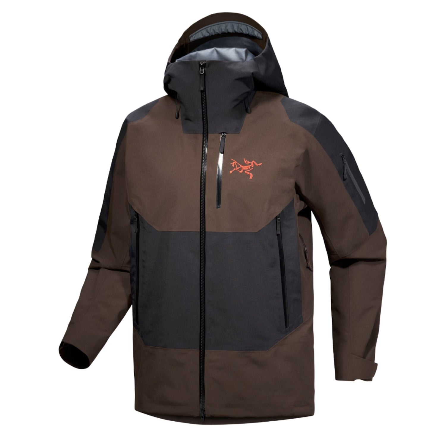 Arc'teryx 01. MENS APPAREL - MENS SKI - MENS SKI JACKETS Men's Sabre SV Jacket CAROB | BLK | DYNASTY