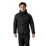 Arc'teryx 01. MENS APPAREL - MENS JACKETS - MENS JACKETS INSULATED Men's Cerium Hoody 002291 BLACK