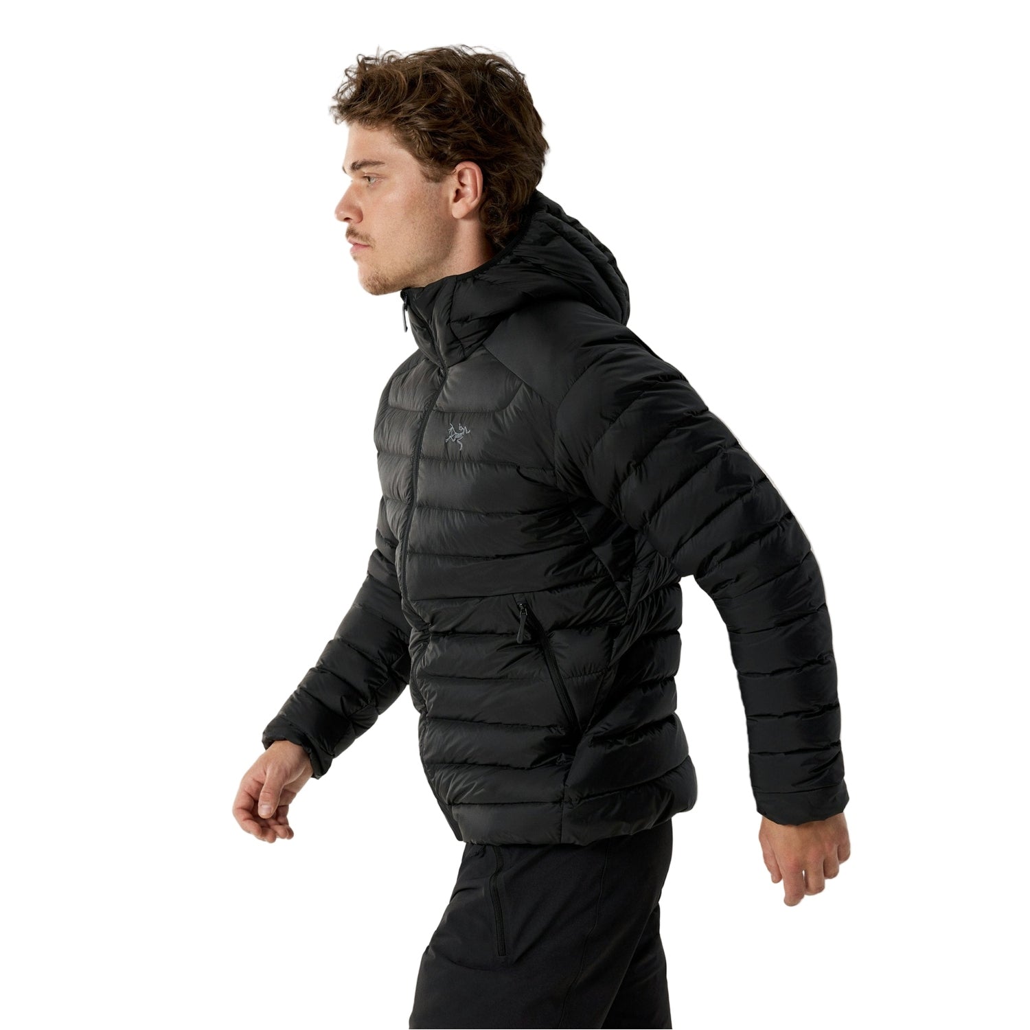 Arc'teryx 01. MENS APPAREL - MENS JACKETS - MENS JACKETS INSULATED Men's Cerium Hoody 002291 BLACK