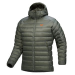 Arc'teryx 01. MENS APPAREL - MENS JACKETS - MENS JACKETS INSULATED Men's Cerium Hoody 022265 FORAGE | VERVE