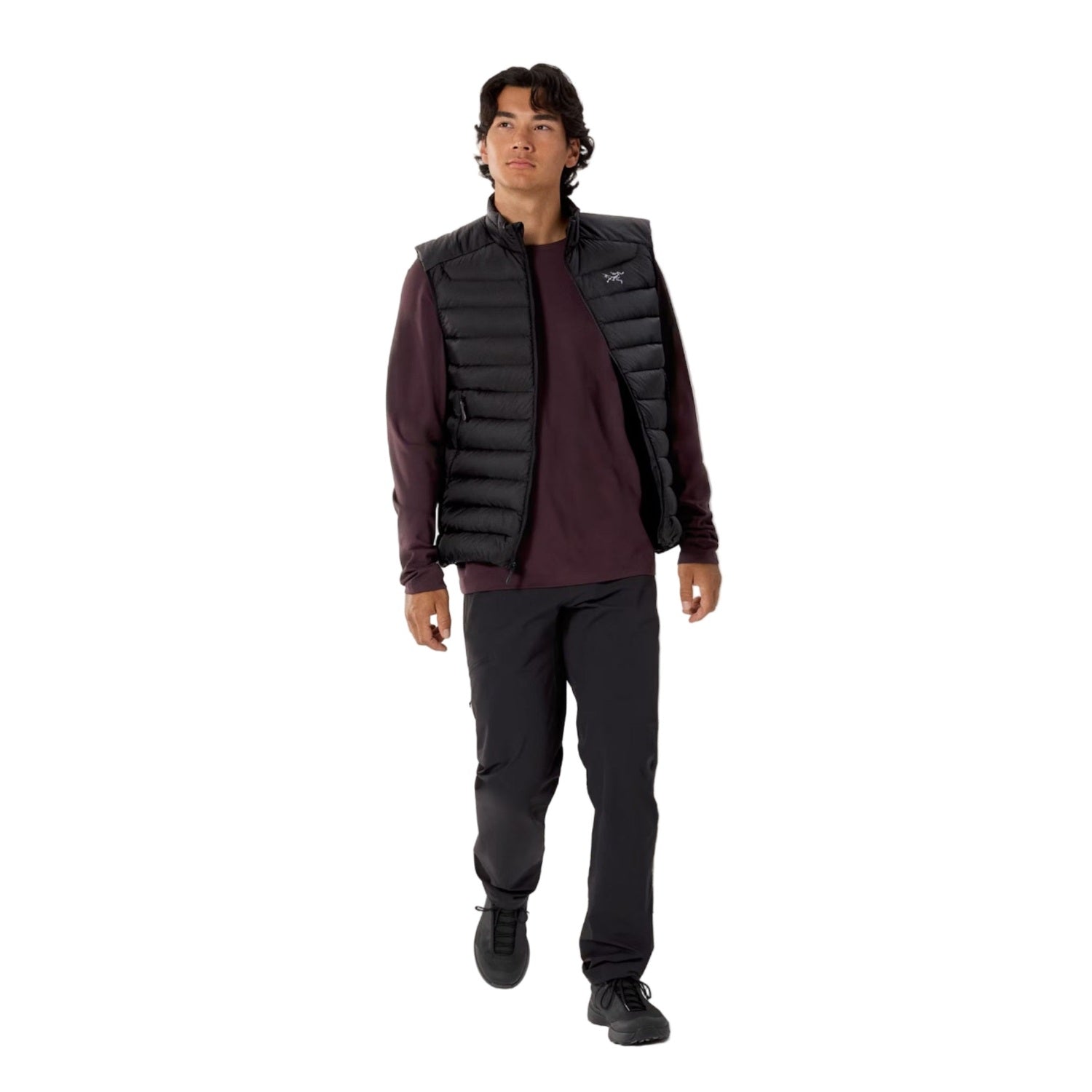 Arc'teryx 01. MENS APPAREL - MENS VEST - MENS VEST INSULATED Men's Cerium Vest 002291 BLACK (F25)