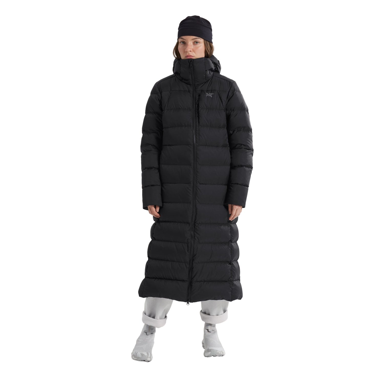 Arc'teryx 02. WOMENS APPAREL - WOMENS JACKETS - WOMENS JACKETS INSULATED Women's Thorium XLong Parka 002291 BLACK (F25)