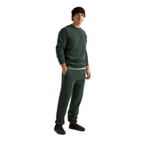 Men's Emblem Fleece Crew Neck Pullover