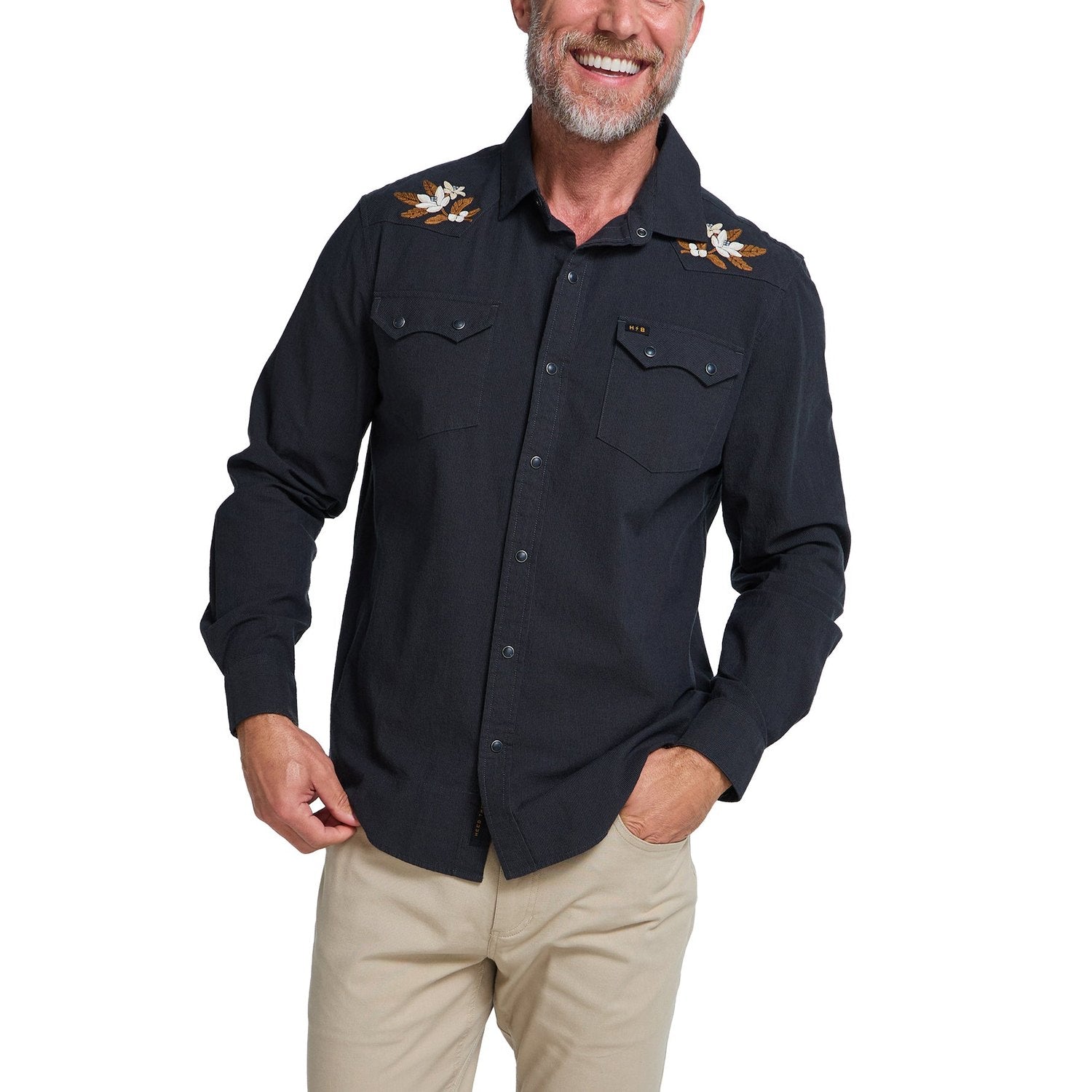 Men’s Crosscut Deluxe Longsleeve Howler Bros - ORANGE