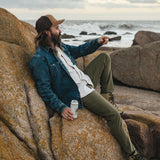 Men's Dust Up Denim Snapshirt