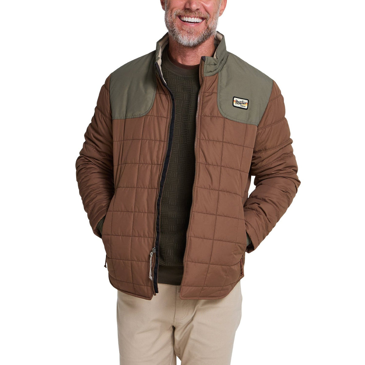 Men’s Merlin Jacket Howler Bros - CAFE / FADED OLIVE / S