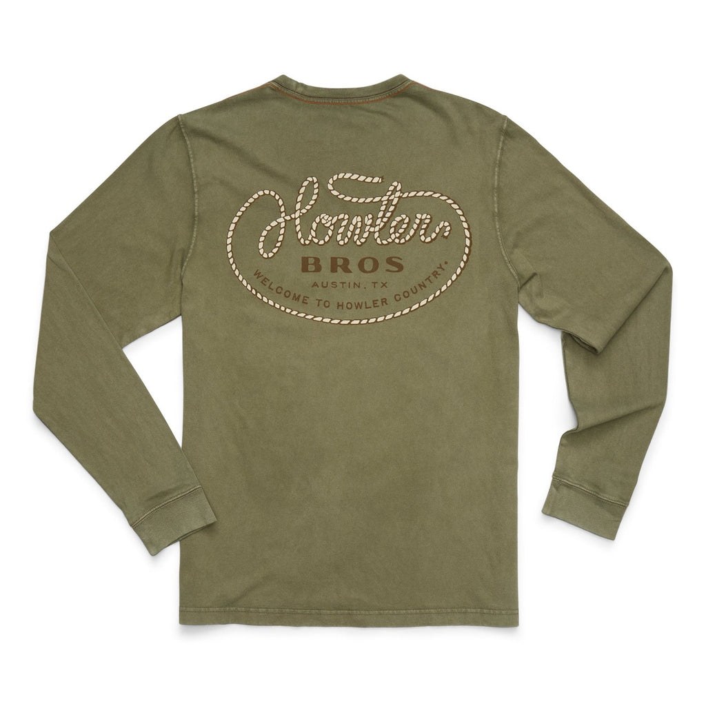 Men’s Cotton Longsleeve T-Shirt Howler Bros