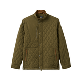 johnnie-O 01. MENS APPAREL - MENS JACKETS - MENS JACKETS INSULATED Men's Juno Quilted Snap Jacket MANGROVE