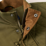 johnnie-O 01. MENS APPAREL - MENS JACKETS - MENS JACKETS INSULATED Men's Juno Quilted Snap Jacket MANGROVE