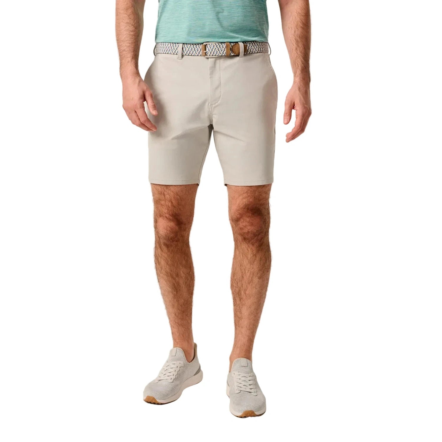 johnnie-O 01. MENS APPAREL - MENS SHORTS - MENS SHORTS CASUAL Men's Jupiters Cotton Performance Shorts SEAL (S26)