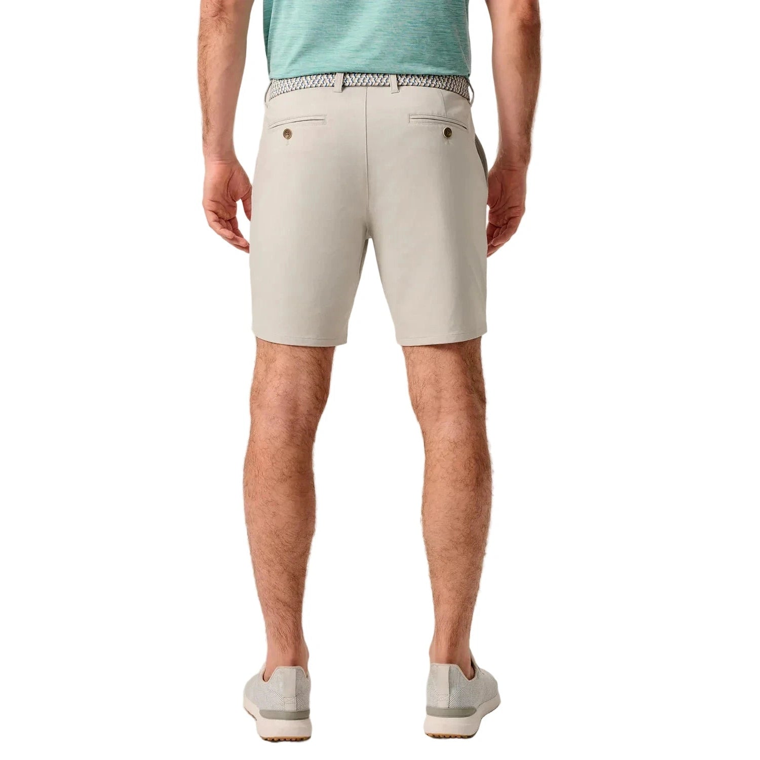 johnnie-O 01. MENS APPAREL - MENS SHORTS - MENS SHORTS CASUAL Men's Jupiters Cotton Performance Shorts SEAL (S26)
