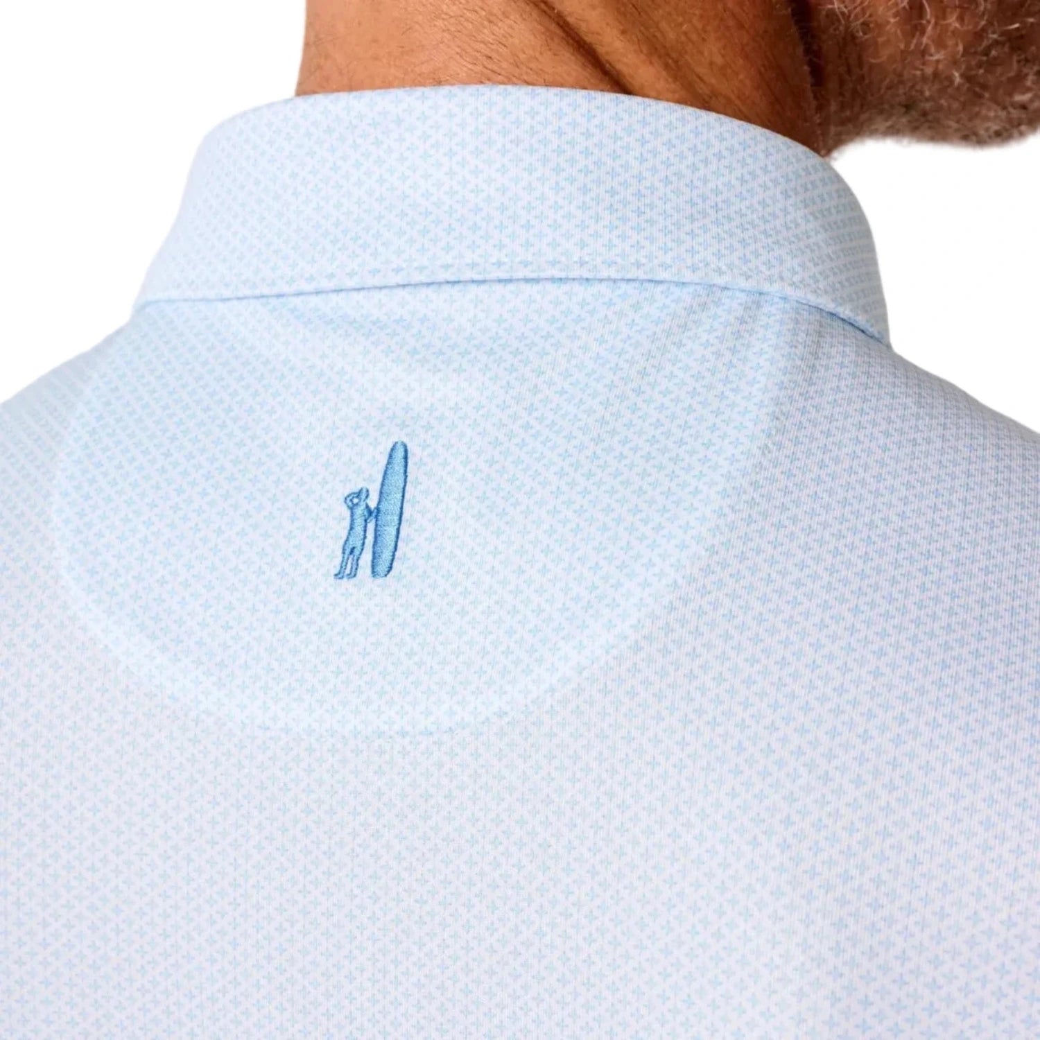 johnnie-O 01. MENS APPAREL - MENS SS SHIRTS - MENS SS POLO Men's Performance Jersey Polo - Teo MALIBLU