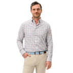 Men’s Everyday Performance Button Down Shirt Redwood Check