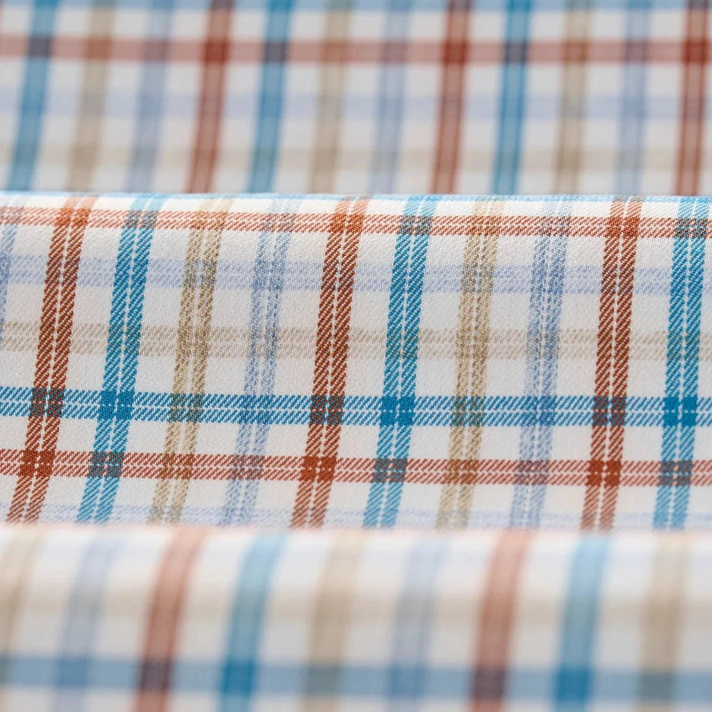 Men’s Everyday Performance Button Down Shirt Redwood Check