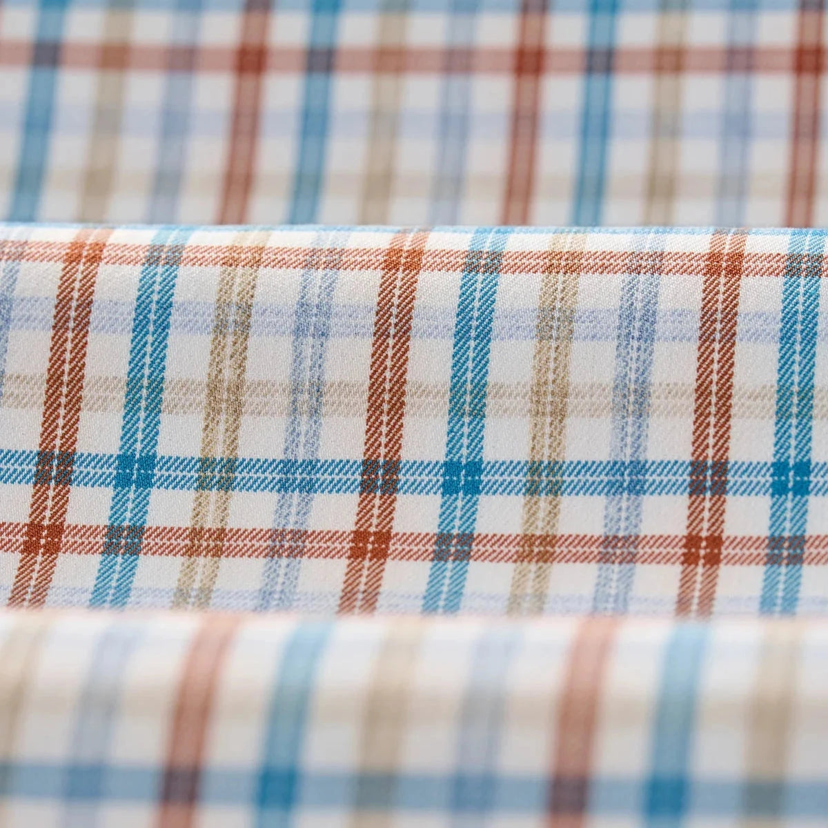 Men’s Everyday Performance Button Down Shirt Redwood Check