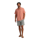 Free Fly Apparel 01. MENS APPAREL - MENS SHORTS - MENS SHORTS CASUAL Men's Palmera Hybrid Short CEMENT