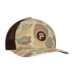 Free Fly Apparel 11. HATS - HATS BILLED - HATS BILLED Brand Flag Camo Trucker Hat VINTAGE CAMO OS