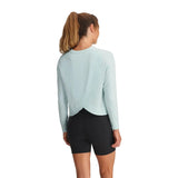 Free Fly Apparel 02. WOMENS APPAREL - WOMENS LS SHIRTS - WOMENS LS CASUAL Women's Bamboo Shade Crossover Long Sleeve TROPIC SEA