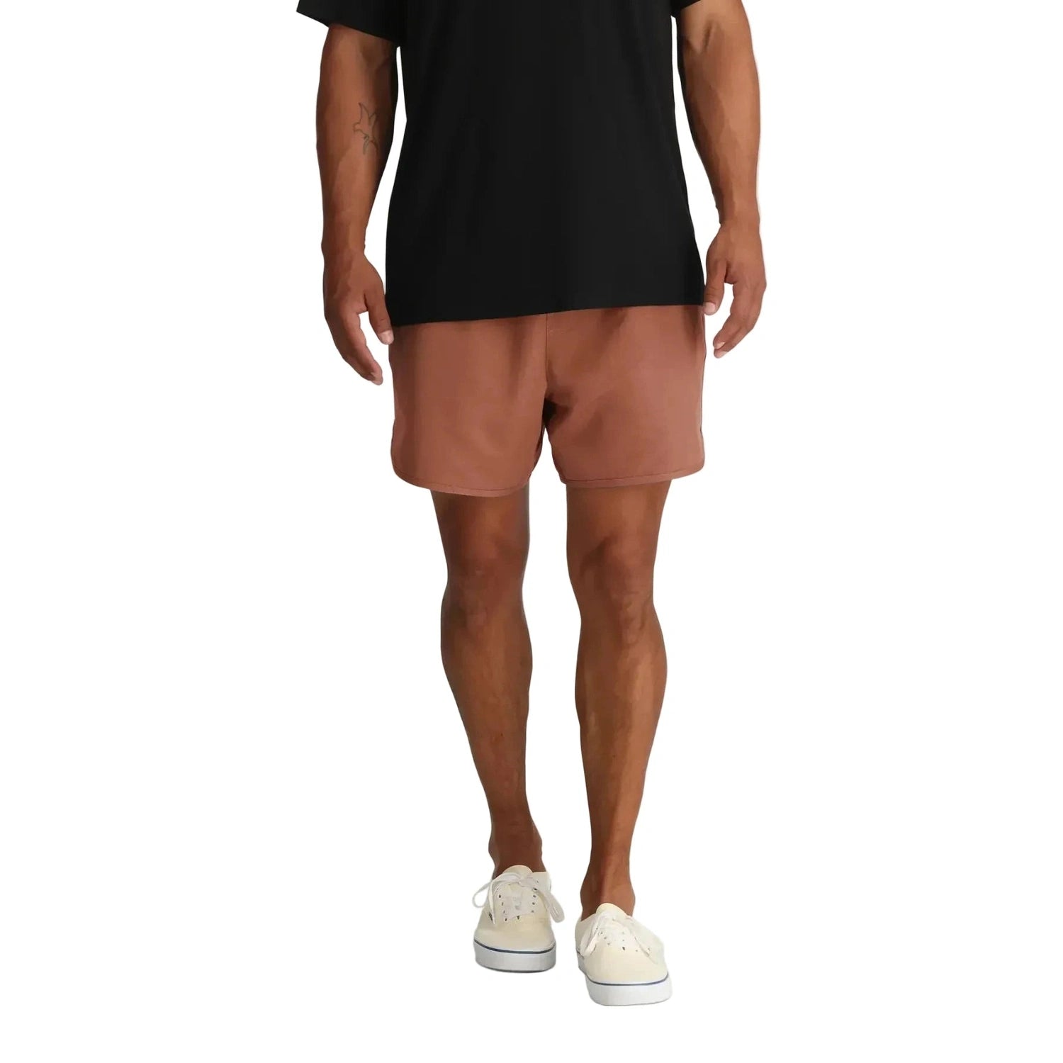 Free Fly Apparel 01. MENS APPAREL - MENS SHORTS - MENS SHORTS ACTIVE Men's Reverb Short 5.5" REDWOOD