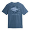 Free Fly Apparel 01. MENS APPAREL - MENS T-SHIRTS - MENS T-SHIRT SS Men's Target Species Pocket Tee PACIFIC BLUE
