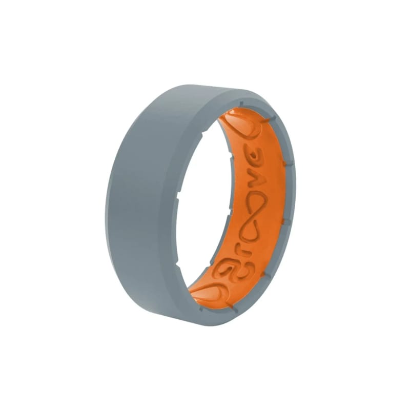 Groove Life 10. GIFTS|ACCESSORIES - MENS ACCESSORIES - MENS JEWELRY Groove Life Edge Ring STORM GREY