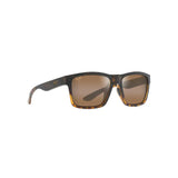 Maui Jim 07. EYEWEAR - SUNGLASSES - SUNGLASSES The Flats BLACK W TORTOISE LOWER RIM HCL BRONZE