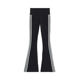 Splits59 02. WOMENS APPAREL - WOMENS PANTS - WOMENS PANTS ACTIVE Women's Raquel High Waist Supplex Flare 30" BLACK|WHITE