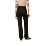 Faherty 02. WOMENS APPAREL - WOMENS PANTS - WOMENS PANTS CASUAL Women's Stretch Terry Patch Pocket Pant OYX ONYX BLACK