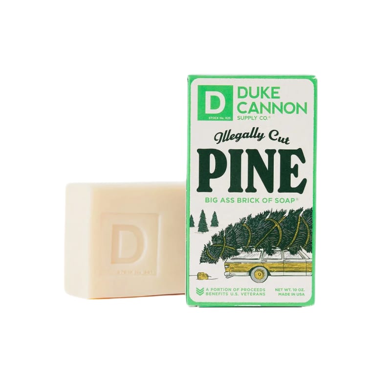 Duke Cannon 21. GENERAL ACCESS - GIFTS Big Ass Brick of Soap ILLEGALLY CUT PINE