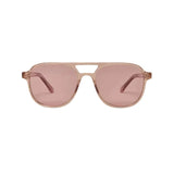 Z Supply 07. EYEWEAR - SUNGLASSES - SUNGLASSES Women's Tourist Sunglasses RCP ROSE CRYSTAL - PINK POLARIZED OS