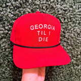 Georgia Till I Die Hat | Red