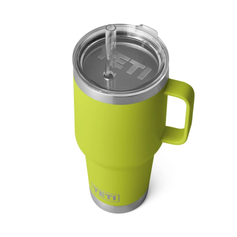YETI 21. GENERAL ACCESS - COOLER STAINLESS Rambler 35 oz Mug W/ Straw Lid CHARTREUSE