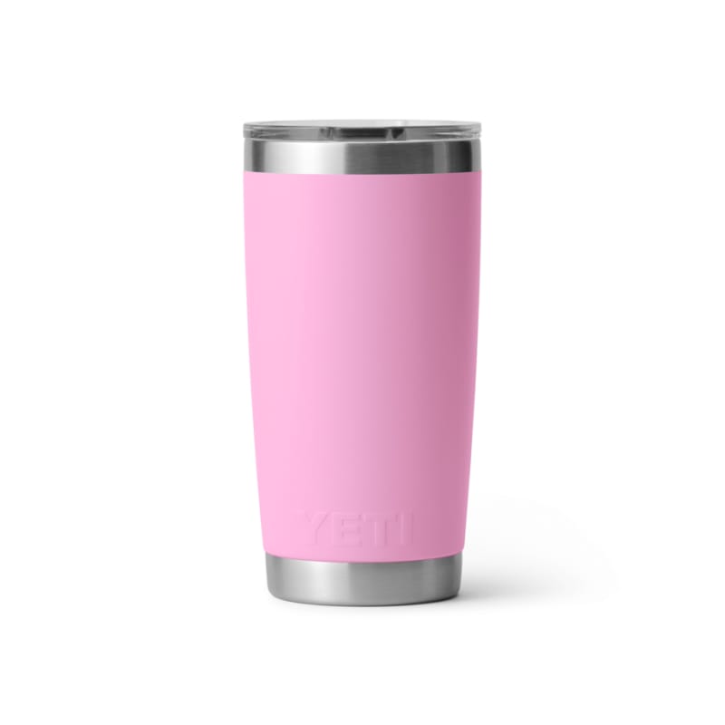 YETI 21. GENERAL ACCESS - COOLER STAINLESS Rambler 20 Oz Tumbler with Magslider Lid POWER PINK