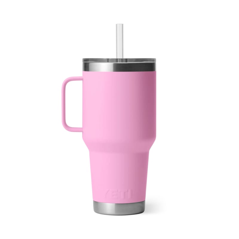 YETI DRINKWARE - WATER BOTTLES - WATER BOTTLES Rambler 35 oz Mug W/ Straw Lid POWER PINK