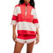Women’s Retro Rugby Set FP Movement - 6164 GRAPEFRUIT COMBO