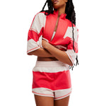 FP Movement 02. WOMENS APPAREL - WOMENS DRESS|SKIRT - WOMENS JUMPERS Women's Retro Rugby Set 6164 GRAPEFRUIT COMBO