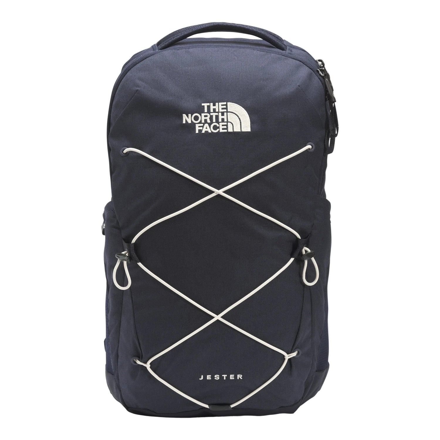 The North Face Jester Backpack: Aviator Navy Light Heather/Vintage White The North Face Jester Backpack: Aviator Navy Light Heather/Vintage White