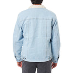 Katin 01. MENS APPAREL - MENS JACKETS - MENS JACKETS CASUAL Men's Harris Denim Jacket LIIN LIGHT INDIGO