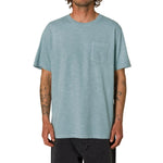 Men’s Slub Base Tee Katin - AIR FORCE BLUE / S