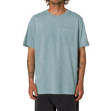 Men’s Slub Base Tee Katin - AIR FORCE BLUE / S