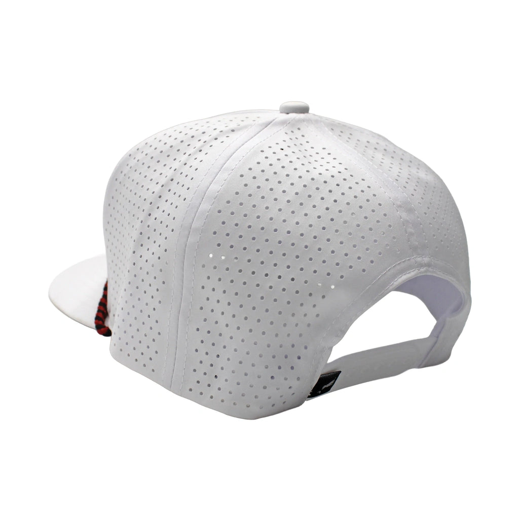 Collegiate Patch Perforated Rope Hat
