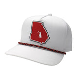 Collegiate Patch Perforated Rope Hat