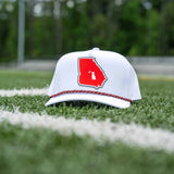 Collegiate Patch Perforated Rope Hat