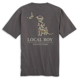 Men's Localflage Dog Moon Short Sleeve T-Shirt