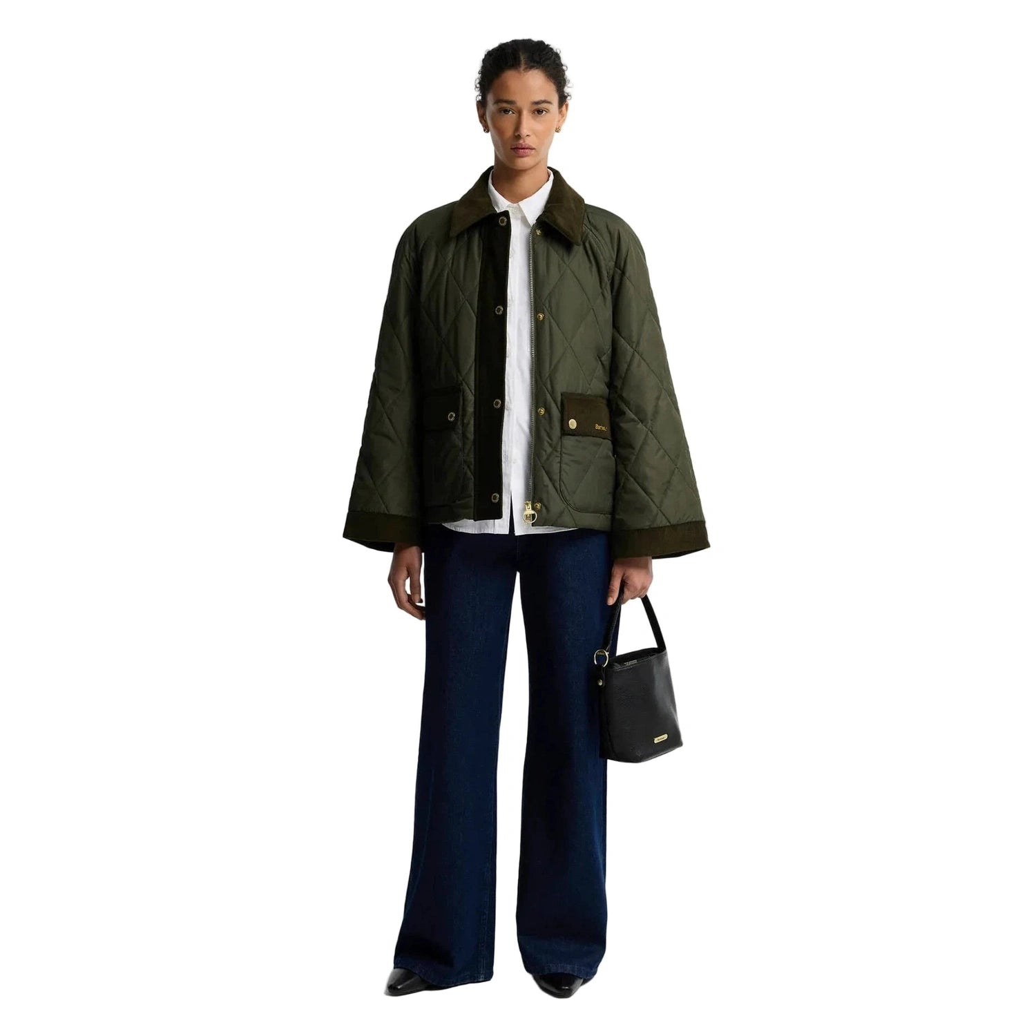 Women’s Kilnwick Quilted Jacket Barbour - OLIVE|SHADOW