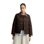 Women’s Icons Tartan Collar Cropped Liddesdale Quilted